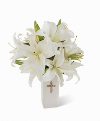  Faithful Blessings Bouquet from Clifford's where roses are our specialty